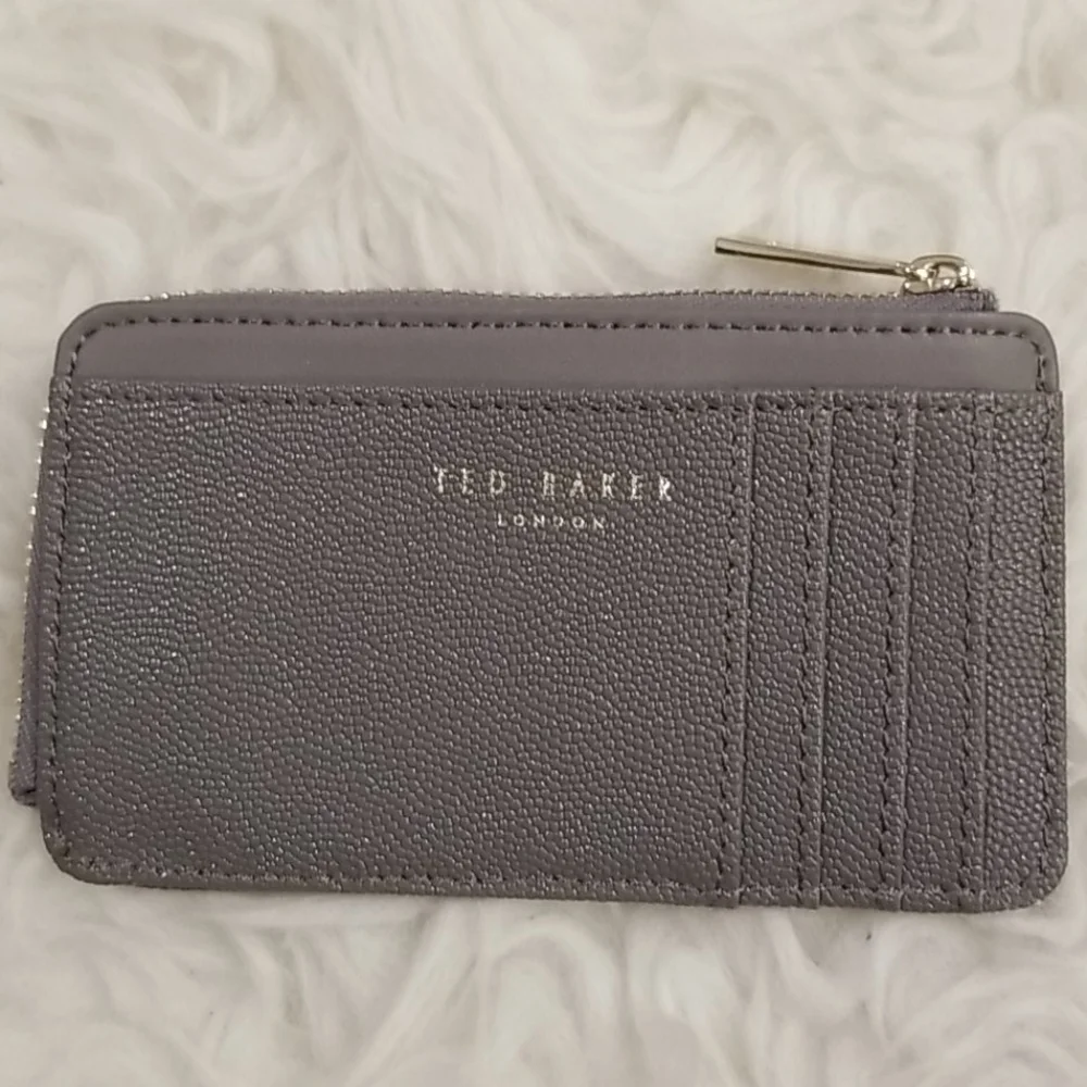 💕TED BAKER💕 Arshia Bow Zipped Credit Card Holder